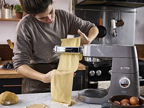 Kenwood Lasagne Roller, Pasta Maker - Stand Mixer Attachment, KAX980ME, Silver