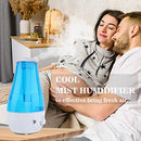 Staiko Desk Humidifier,3L Cool Mist Humidifiers,Adjustable 360°Rotation Nozzle, LED Display,Night Light Function,Two Spray Modes,Whisper for Bedroom,Babies Room,Office, Home (AU Plug)