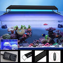 40 60 90cm Aquarium Light Lighting Bar Full Spectrum Plant Fish Tank Lamp Dimmable 5730 LED with Time Extendable Brackets for Saltwater Freshwater Planted Tank (90cm)