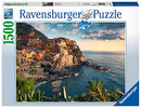 Ravensburger 16227 - Cinque Terre Viewpoint Puzzle 1500pc Jigsaw Puzzle, 31.5" x 23.5"
