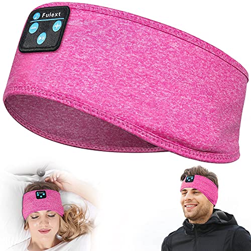 Sleep Headphones Bluetooth Sleeping Headband, Fulext Sleeping Headphones Music Sports Headband, Ultra-Soft Headphones Headband for Side Sleepers, Sleeping Gifts for Men Women