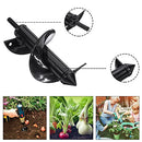 Garden Planting Planter Tool Bulb Drill Bit Earth Planter Post Hole Auger Digger Auger Drill Bit Rust Proof Rapid Planter Bulb Plant Auger Umbrella Post Hole Digger 300/600mm (8*30cm)