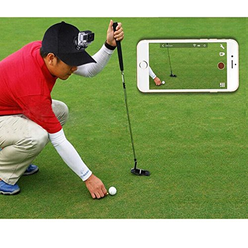 OCTO MOUNT - Baseball Hat Compatible with Smartphone/Cellphone/GoPro Camera Head Mount. Operable with Any Phone or Action Camera, Regardless of Case. iPhone, Samsung, Nokia, Google and Plus Sizes