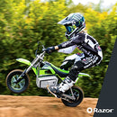 Razor SX350 mDirt Rocket - Mcgrath, Black/Green, UK Plug