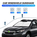 KUST Windshield Sun Shade for 2020-2023 2024 Subaru Outback Accessories Sunshade Window Sun Visor Protector Foldable Blocks UV Rays Keep Your Car Cooler