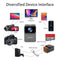 ZENTUS 4K Supported Projector with autofocusing and 40 Degree Keystone, Twitch App, WiFi Bluetooth Portable Projector, 9500 Lumens, Compatible for PC/iPhone/iOS/Android/tablet/PS4/PS5/TV Stick