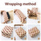 ZCOINS 8 Sheets Gift Wrapping Paper for Birthday 70∗50cm Recyclable DIY Present Wrapping Kraft Paper with Flax Strings and Tape for Kids Women Men Wedding Bridal Baby Showers Christmas Crafts Holidays (Kraft Paper)