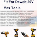 8 PCS Belt Clips for Dewalt, 304 Stainless Steel Drill Clips Tool Hooks with Screws, DEWALT N268241 Belt Hook Kit fit for 20V Power Tools DCD980 DCD985 DCD980L2 DCD985L2
