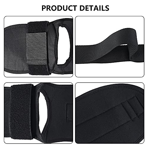Slim Panda Stretching Strap with 10 Loops for Stretching, Pilates, Leg  Stretch, Non-Elastic Yoga Strap with Exercise Guide Book, Yoga Stretch  Strap