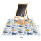 Splat Mat for Under High Chair/Arts/Crafts by Hoitsky, 51"(130 cm) Baby Anti-Slip Food Splash and Spill Mat for Eating Mess, Waterproof Floor Protector and Table Cloth (Dinosaur)