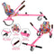 LJX Hoverboard Seat Attachment, Go Kart, Hoverboard Accessories for 6.5” 8” 10” Two Wheel Self Balancing Scooter, Suitable for Kids & Adults(Pink)