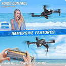 SOTAONE S400 Drone with Camera for Adults Kids, 1080P HD Foldable Mini Drones for Boys Girls, Remote Control Helicopter Toys Gifts with Auto-hovering, One Key Start, Self-spin, 3 Speeds, 2 Batteries