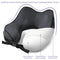 anzhixiu Travel Pillow- Neck Pillows for Travel, Heighten Humps 360 Degree Neck Support Travel Pillows for Sleeping Airplanes,Travel Time,Office Time or at Home, Black