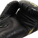 Venum Impact Boxing Gloves-Black/Gold - 16OZ