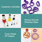 Polymer Clay Cutters, SENHAI 18 Pcs Clay Earring Cutters Different Shape Plastic with Earring Cards, Hooks, Round Circle Shape Cutters Mold for Polymer Clay Jewelry Making