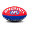 Sherrin Western Bulldogs AFL Club Football, Size 5