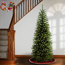 National Tree Company Artificial Slim Christmas Tree, Green, Kingswood Fir, Includes Stand, 6 Feet