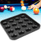 Pool Ball Tray Billiard Ball Holder Tray Snooker Ball Storage Tray Holds Billiard Balls Set Pool Table Accessories 16 Balls