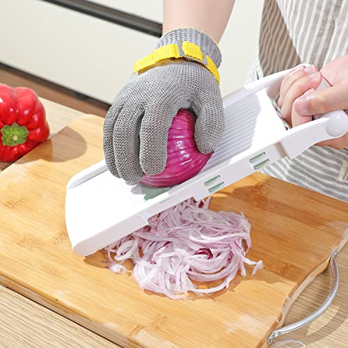 Dowellife Level 9 Cut Resistant Glove Food Grade, Stainless Steel Mesh  Metal Glove Knife Cutting Glove for Butcher Meat Cutting Oyster Shucking