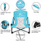 Oileus Low Beach Chair for Beach Tent & Shelter & Camping | Outdoor Ultralight Backpacking Folding Recliner Chairs with Cup Holder & Storage Bag, Carry Bag, Breeze Mesh Back, Compact Duty 1 Pcs Chair