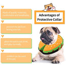 NACOCO Pet Recovery Collar, Inflatable Collar for Dogs & Cats, Protective Inflatable Recovery Cone Collar for After Surgery, Soft Cute E-Collar for Dogs, Adjustable Waterproof Pet Recovery Cone