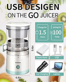 Lemon Squeezer Electric Orange Squeezer Portable USB Charging Juicer for Orange, Lemon, Citrus Fruits