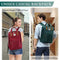 Backpack for Women and Men,VASCHY Lightweight School Backpack Water Resistant Bookbag fits 15.6 Inch Laptop Casual Daypack for Teen Girls/Teacher/Business/Travel Green