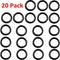 30 Pieces O-Rings Sealing Ring and Garden Hose Washers for 3/8 inch Quick Connector 3/4 inch Standard Garden Hose