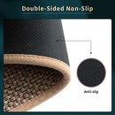 2pce Non-Slip Kitchen Mat, Waterproof, Comfort Rug for Kitchen,Floor,Office,Sink,Laundry (Coffee)