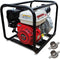 Black Eagle 2" Twin Impeller High Pressure Water Pump - 6.5HP Genuine HONDA GX200 Engine - Heavy-duty Petrol Fire Fighting High Flow Water Transfer Pump with Superior Reliability - 115m Pump Lift