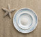 Corelle Ocean Blues Dinnerware Set, 18 piece, 6 x 26cm Dinner Plate, 6 x 17cm Bread & Butter Plate, 4 x 532mL Soup/Cereal Bowl