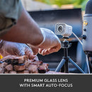 Logitech for Creators StreamCam - Premium Webcam for Streaming and Video Content Creation, Full HD 1080p 60 fps, Premium Glass Lens, Smart Autofocus, USB Connection, for PC, Mac, Off White