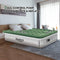Zearna Queen Air Mattress with Built-in Pump for Home, Camping & Guests - 16” Queen Size Inflatable Airbed Double High Adjustable Blow Up Mattress, Durable Portable Waterproof