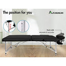 ALFORDSON Massage Table Folding Massage Bed 75cm Wide Portable Aluminium Beauty SPA Treatment Waxing Massage Bed Desk with 3-Year Warranty