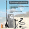 SereneLife Inflatable Stand Up Paddle Board (6 Inches Thick) with Premium SUP Accessories & Carry Bag | Wide Stance, Bottom Fin for Paddling, Surf Control, Non-Slip Deck | Youth & Adult Standing Boat