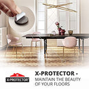 X-PROTECTOR Premium HUGE PACK Felt Furniture Pads 357 pcs! HUGE QUANTITY of Felt Pads For Furniture Feet with MANY BIG SIZES ? Your IDEAL Wood Floor Protectors. Protect Your Hardwood & Laminate Floor!