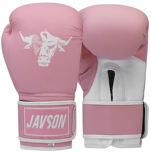 Boxing Gloves Rager Series Artificial Leather for Fighting, Kickboxing, Training, Sparring for Men, Unisex, Adult for Boxing Bag, Punch Bag, Focus Pads and Thai Pad by JAVSON (12 oz)