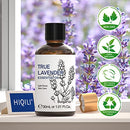 HIQILI Lavender Essential Oil 30ml, 100% Pure Undiluted Lavender Oil for Diffuser, Aromatherapy, Massage, Skin & Hair Care