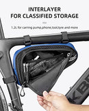 ROCKBROS Bike Bicycle Triangle Bag Bike Storage Bag Bicycle Frame Pouch Bag for MTB Road Bike Cycling Bike Accessories