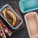 3 Pcs Silicone Bread Loaf Pan, Loaf Baking Mold Nonstick, Reusable Silicone Baking Pan Heat-Resistant Easy Release Silicone Baking Mold Rectangular for Kitchen Cake Bread 9.84×4.72×2.7in