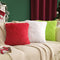 MIULEE Pack of 2 Luxury Faux Fur Throw Pillow Cover Deluxe Decorative Plush Pillow Case Cushion Cover Shell for Sofa Bedroom Car 18 x 18 Inch Green