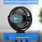 Akfado Portable Stroller Fan, USB Rechargeable Clip on Fan for Baby Stroller Car Seat Offfice Desk, Battery Operated Personal Handheld Cooling Fan for Treadmill Golf Cart Beach Bed Bike Camping