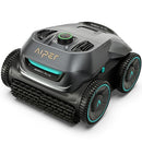 AIPER Seagull Pro Lite Cordless Pool Cleaner Robot, 140 Min Lasting Wall & Waterline Cleaning Pool Vacuum Robot with Quad-Motor System and Smart Navigation, Ideal for In-Ground Pools up to 150m²