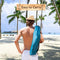 Coastrail Outdoor Beach Chair Low Profile Mesh Back Folding Chair for Adults with Cup Holder & Cooler & Phone Bag for Outdoor Camping Beach, Supports 300 lbs, Blue, 2 Pack