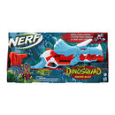 Hasbro NERF DinoSquad - Tricera-Blast Dart Blaster - US Version - TriceraTops Dinosaur Design - Break-Open 3-Dart Loading - 12 Official NERF Darts - Dart Storage - Toys for Kids - F0803 -Ages 8+