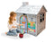 Adventure Awaits! Kids Cardboard Farm Playhouse - Color, Draw, and Customize - Great for Playtime and Arts-and-Crafts Time