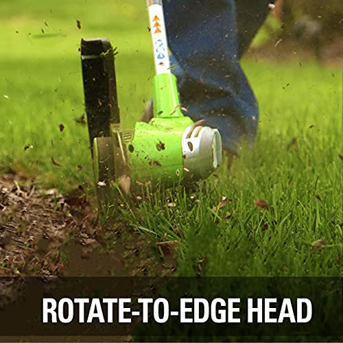 Greenworks 40V 13" String Trimmer/Edger, Battery and Charger Not Included