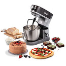 Hamilton Beach Professional All-Metal Stand Mixer with Specialty Attachment Hub, 5 Quart Bowl, 12 Speeds, Includes Flat Beater, Dough Hook, Whisk (63240)