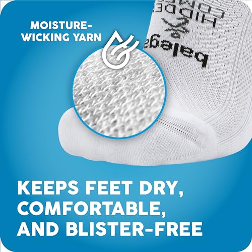 Balega HIDDEN COMFORT LARGE WHITE 8025-0200