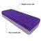 4 Pcs Foot Exfoliator Pedicure Tool Foot Callus Remover Scrubber (Purple)